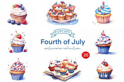 4th of July Cupcake Collections