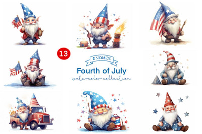 4th of July Gnome Collections