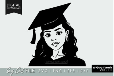 Black Woman SVG Graduation | Class OF SVG Design