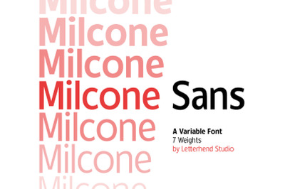 Milcone - Variable Sans