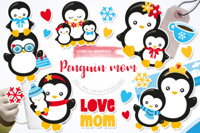 Penguin Mom