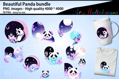 Beautiful panda bundle