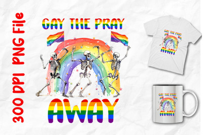 Skeleton Pride Flag The Pray Away