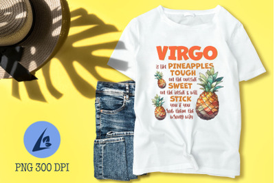 Virgo like Pineapple Zodiac Birthday