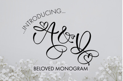 Beloved Monogram Font