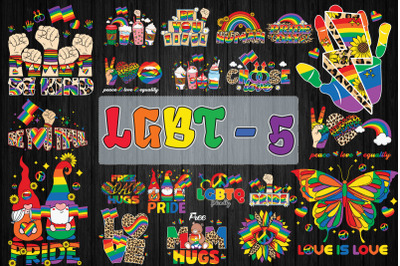 LGBT SVG Bundle 20 designs P.5