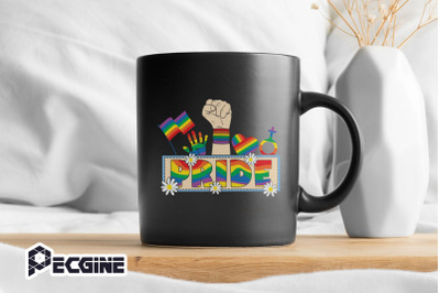 LGBT Rainbow Flag Fist