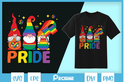 LGBT Rainbow Gnomes Pride Flags