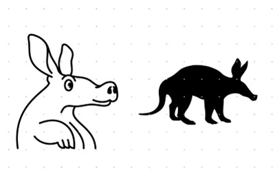 Aardvark SVG
