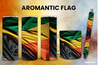 LGBTQ+ Aromantic&nbsp;Flag Bundle | Tumbler | Mug | Pen