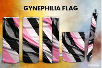 LGBTQ+ Gynephilia&nbsp;Flag Bundle | Tumbler | Mug | Pen