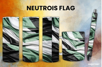 LGBTQ+ Neutrois Flag Bundle | Tumbler | Mug | Pen