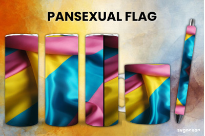 LGBTQ+ Pansexual&nbsp;Flag Bundle | Tumbler | Mug | Pen