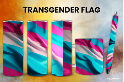 LGBTQ+ Transgender&nbsp;Flag Bundle | Tumbler | Mug | Pen