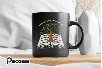 A Reader Lives Thousand Lives Book Tree