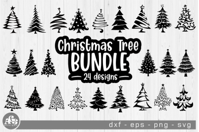 Christmas Tree Bundle 24 Svg Design
