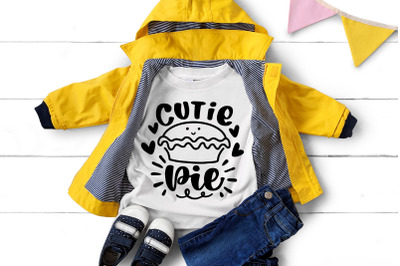 Cutie Pie | Kids T-Shirt Design