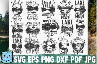 Lake SVG Bundle