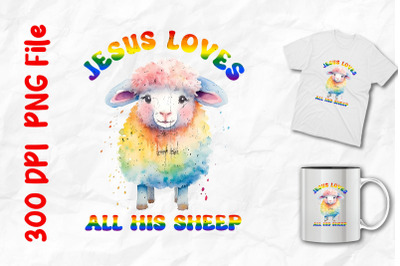 Jesus Loves All His Sheeps