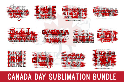 Canada Day Sublimation Bundle