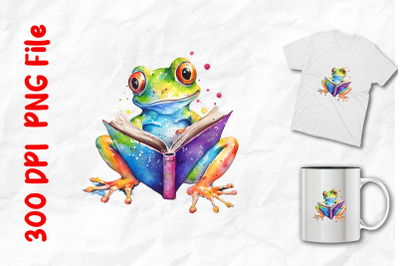 Rainbow Frog Reading Book