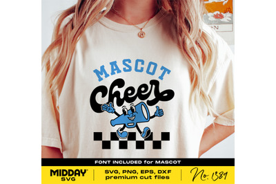 Cheer Svg, Png Dxf Eps, Cheerleader, Cheerleading shirt, Megaphone Mas