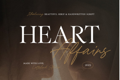 Heart  Affairs - Beautiful Serif and Script