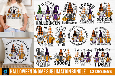 Halloween Gnome Sublimation Bundle