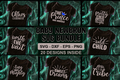Baby Newborn SVG Bundle
