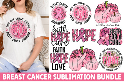 Breast Cancer Sublimation Bundle
