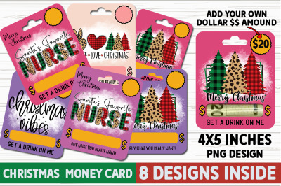 Christmas  Money Card 8 Design