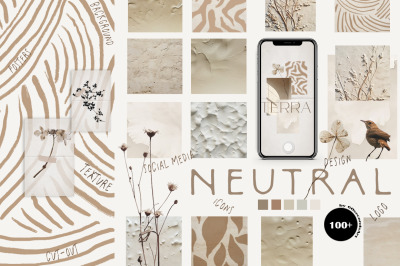 Natural textures Abstract beige background Cut outs