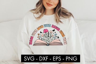 Teach Them Love Them SVG Cut File PNG Sublimation