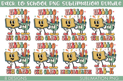Back To School Sublimation Bundle PNG