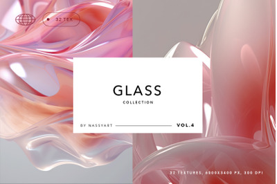 Liquid Glass 3D Backgrounds