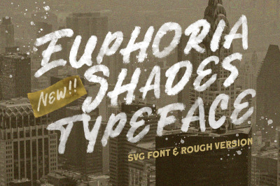 Euphoria Shades - SVG Typeface
