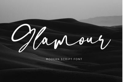 Glamour - sweet font