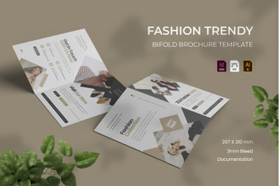 Fashion Trendy - Bifold Brochure