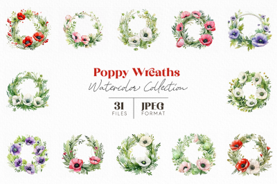 Poppy Wreaths