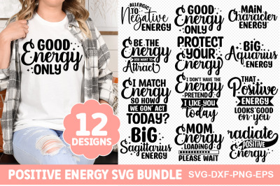 Positive Energy SVG Bundle