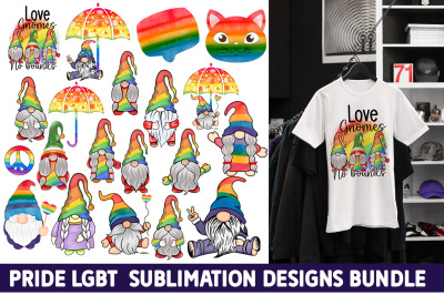 Pride LGBT  Sublimation Designs Bundle