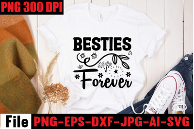 Besties Forever SVG cut file