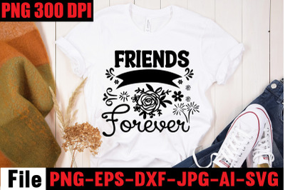 Friends Forever SVG cut file