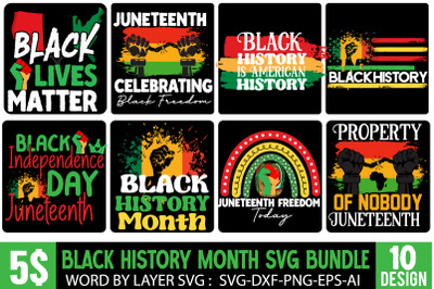 Black History Month SVg Bundle,Black history Month SVG Quotes