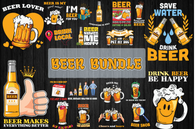 Beer SVG Bundle 20 designs