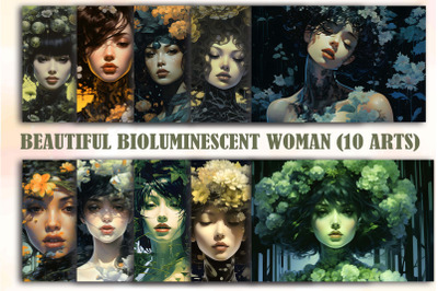 Beautiful Bioluminescent Woman Bundle