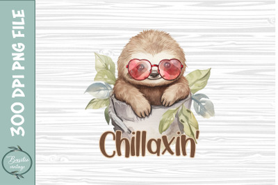 Chillaxin&#039; Lazy Sloth
