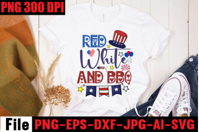 Red White And Bbq SVG cut file