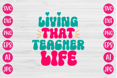 Living That Teacher Life RETRO DESIGN