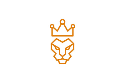 LION KING LOGO vector design template